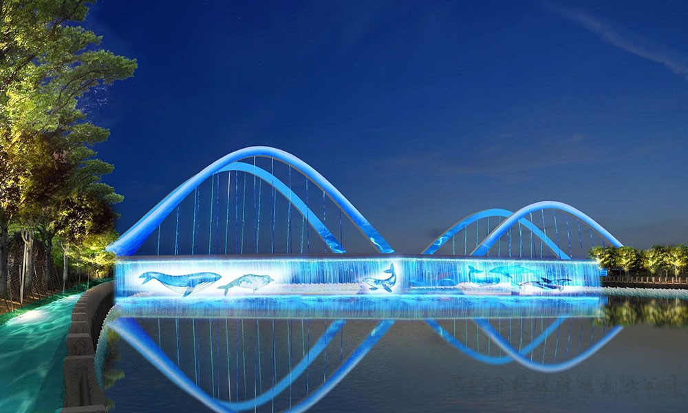 珠海市十字門(mén)中央商務(wù)區(qū)橫琴片區(qū)海貝橋、海韻橋、海鳴橋、海翼橋永久泛光工程